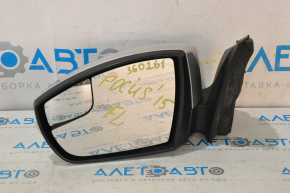 Left side mirror complete Ford Focus mk3 15-18 rest 5 pins, turn signal, silver