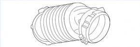 Air duct for manifold Ford Fiesta 11-19 1.6