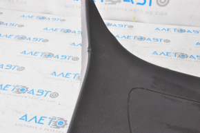 Lower trunk door trim Ford Focus mk3 15-18 rest 5d, black, scratches, broken fasteners