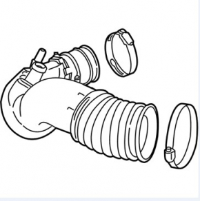 Air duct Ford Mustang mk6 15-23 2.3T