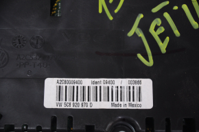 Instrument cluster VW Jetta 13-15 USA 1.4T hybrid, 139k