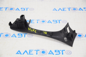 Rear left window lift control VW Jetta 11-18 USA with trim, chrome