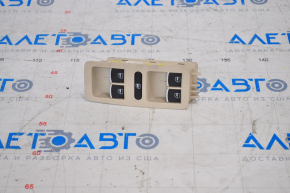 Front left window lift control VW Passat b7 12-15 USA with beige trim, chrome stripes
