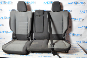 Rear row of seats 2 row Ford Escape MK3 13-15 cloth black-gray under chemical