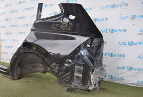 Quarter wing rear left VW Tiguan 18-24 long, black