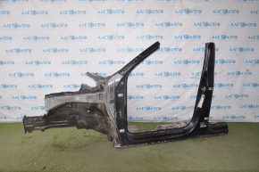 Front quarter left VW Tiguan 18-24 black, with central pillar, pokes