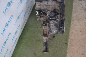 Front quarter left VW Tiguan 18-24 black, with central pillar, pokes