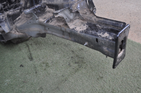 Front quarter left VW Tiguan 18-24 black, with central pillar, pokes