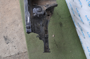 Front right quarter VW Tiguan 18-24 black, with central pillar