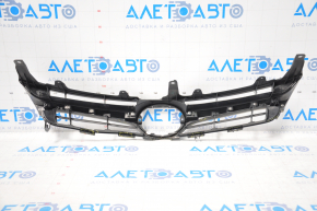Radiator grill grill Toyota Camry v55 15-17 usa hybrid without emblem, no chrome fragment, tears, lower fasteners torn off