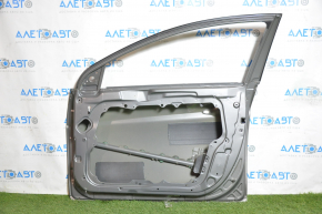 Door bare front right Hyundai Sonata 11-14 graphite P3, bumps