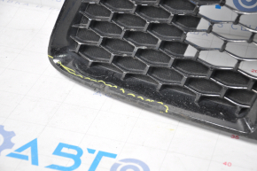 Front bumper grille Toyota Camry v55 15-17 usa SE fasteners torn off, no grille fragments, filed down