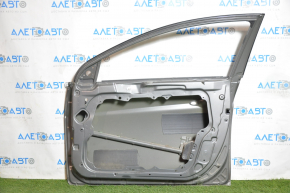 Door bare front right Hyundai Sonata 11-14 graphite P3, butt