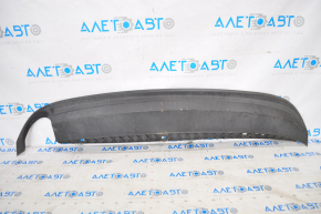 Rear bumper lip VW Passat b7 12-15 USA structure, for 1 pipe, scratches