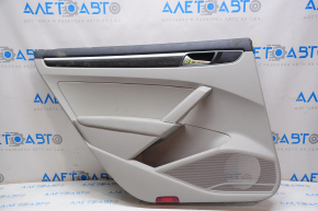 Door trim panel rear left VW Passat b8 16-19 USA gray