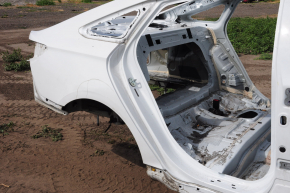 Quarter wing rear right Hyundai Sonata 15-19 white on the body