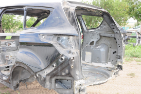 Quarter wing rear left Ford Escape MK3 13-19 black on body, butt