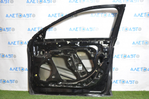 Door bare front right Chevrolet Impala 14-20 without molding, black GBA, dented, bumps,