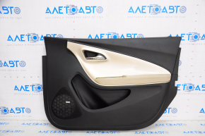 Door trim card front right Chevrolet Volt 11-15 black with gold insert, BOSE
