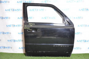 Bare door front right Jeep Patriot 11-17 black PX8, rust