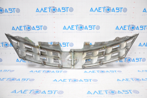 Radiator grill grill Nissan Murano z50 03-07 peeled chrome, missing fragment, tear of fastening, fractures of stiffeners