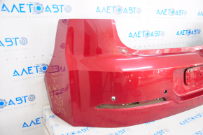 Rear bumper bare Chevrolet Volt 11-15 for parking sensors, red