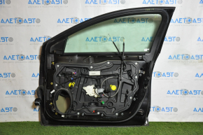 Door bare front right Chrysler 200 15-17 black PX8