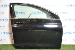 Door bare front right Chrysler 200 15-17 black PX8