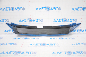 Front bumper bare Nissan Sentra 20-23 blue, upper part of bumper, dented, torn