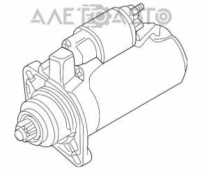 Starter VW Beetle 12-14 2.5 Automatic transmission type 2
