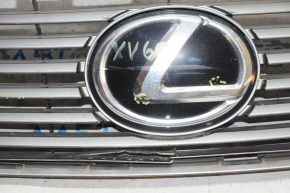Radiator grill grill Lexus ES300h ES350 13-15 prerest with badge, cracks, chips
