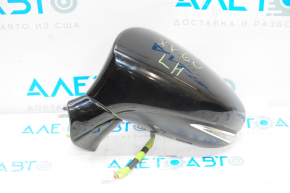 Left side mirror assembly Lexus ES300h ES350 13-15 14 pins, BSM, turn signal, black