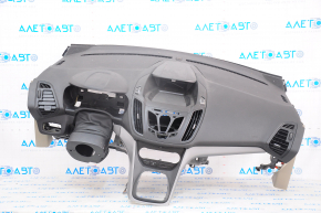 Torpedo front panel with AIRBAG Ford C-max MK2 13-18 black