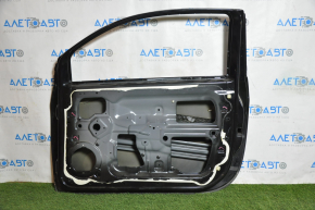Door bare front right Fiat 500 12-19 black PXR