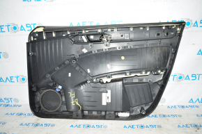 Door trim card front left VW Passat b7 12-15 USA black, broken fastener
