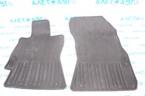 Set of floor mats for Subaru Outback 15-19 rubber, black