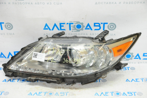 Front left headlight complete Lexus ES300h ES350 13-15 prerest xenon + LED DRL, for polishing