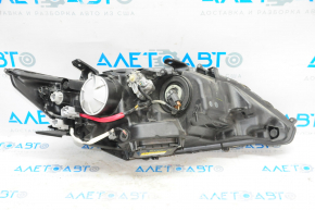 Front left headlight complete Lexus ES300h ES350 13-15 prerest xenon + LED DRL, for polishing