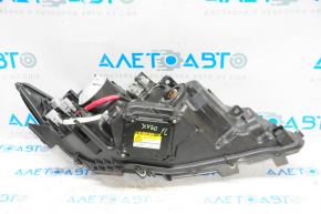 Front left headlight complete Lexus ES300h ES350 13-15 prerest xenon + LED DRL, for polishing