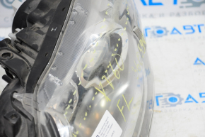 Front left headlight complete Lexus ES300h ES350 13-15 prerest xenon + LED DRL, for polishing
