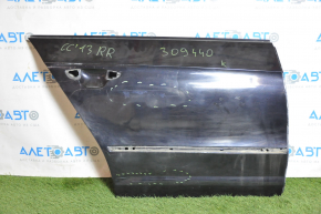 Door bare rear right VW CC 08-17 black LC9X, dent, scratches