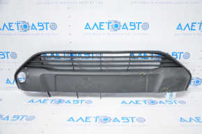 Radiator grille Ford Transit Connect MK2 13-18 black no lower part, tears, cracks, broken fasteners, dented