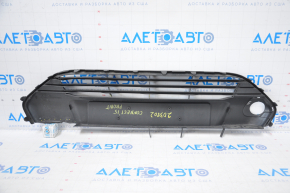 Radiator grille Ford Transit Connect MK2 13-18 black no lower part, tears, cracks, broken fasteners, dented