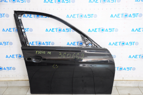 Door bare front right BMW 3 F30 12-18 black 475, butts
