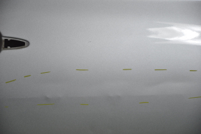 Door bare rear right Nissan Sentra 13-19 silver K23, dents