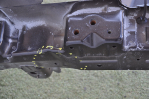 Front left quarter Chevrolet Volt 16 - black with central pillar, bent side member, bumps