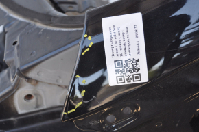 Front left quarter Chevrolet Volt 16 - black with central pillar, bent side member, bumps
