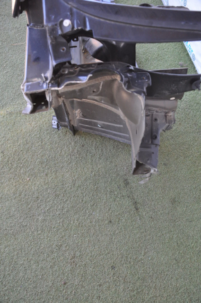 Front right quarter Chevrolet Volt 16 - black with central pillar sawn off side member, dented