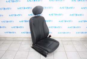 Passenger seat BMW 3 F30 12-18 with airbag, electric, leather black