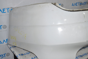 Rear bumper bare VW Passat b7 12-15 USA white, torn, painted
